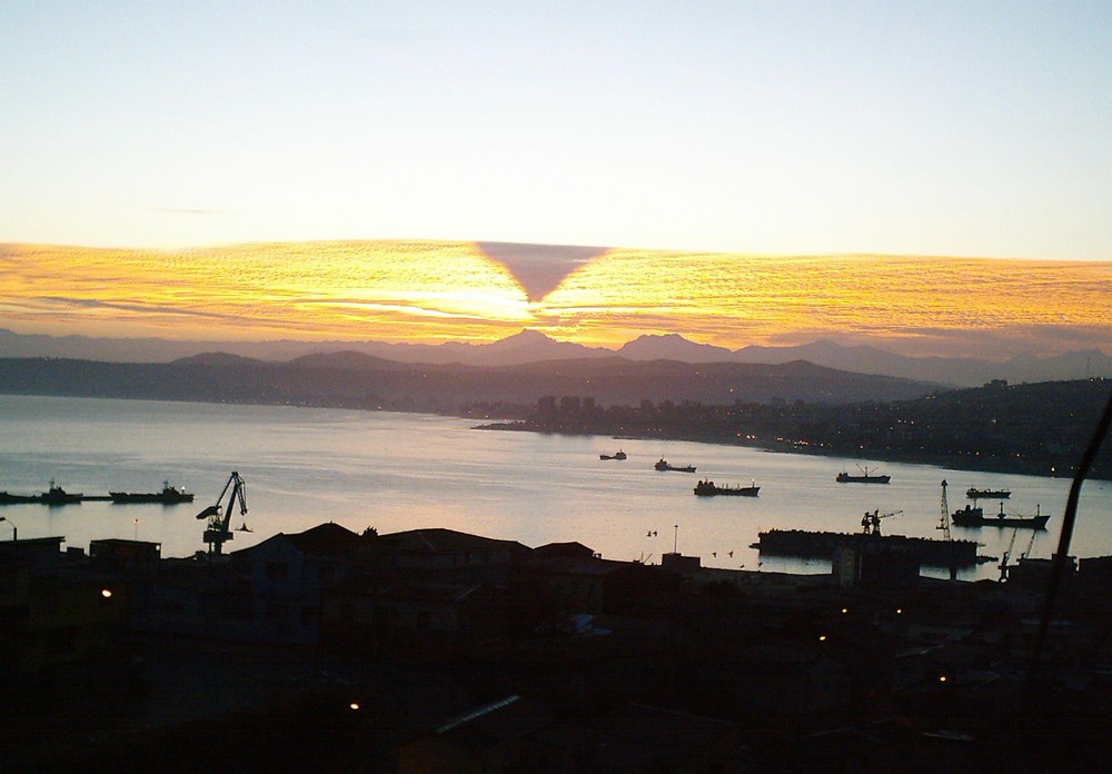 Amanecer Valparaíso