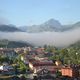 Amaneciendo en Cangas de Ons