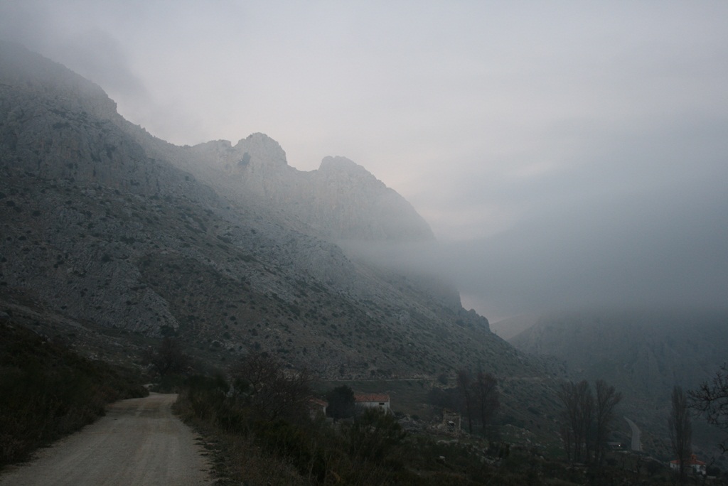 Amaneciendo en la sierra