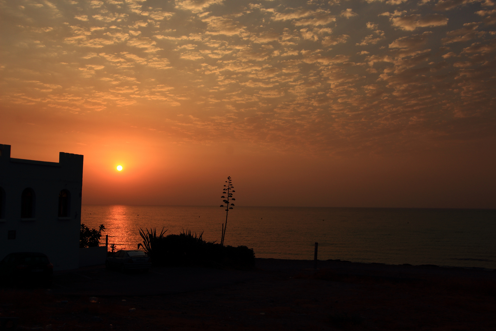 Amaneciendo en Mojacar (Almeria)