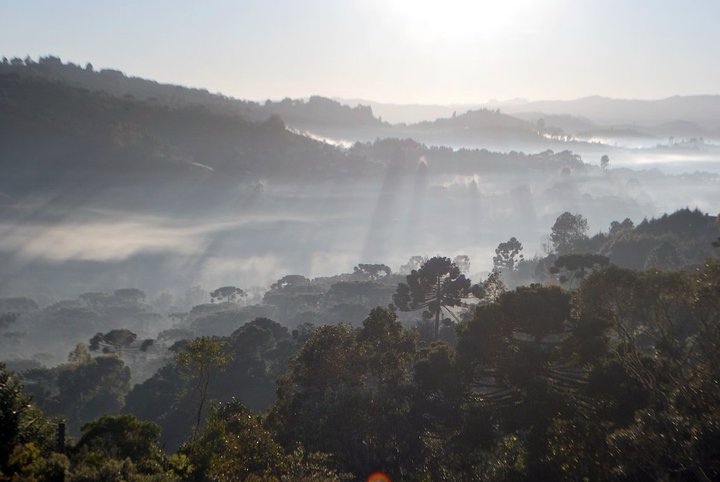 Amanhcer em campos do Jordão