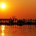 amapura bridge close to mandalay