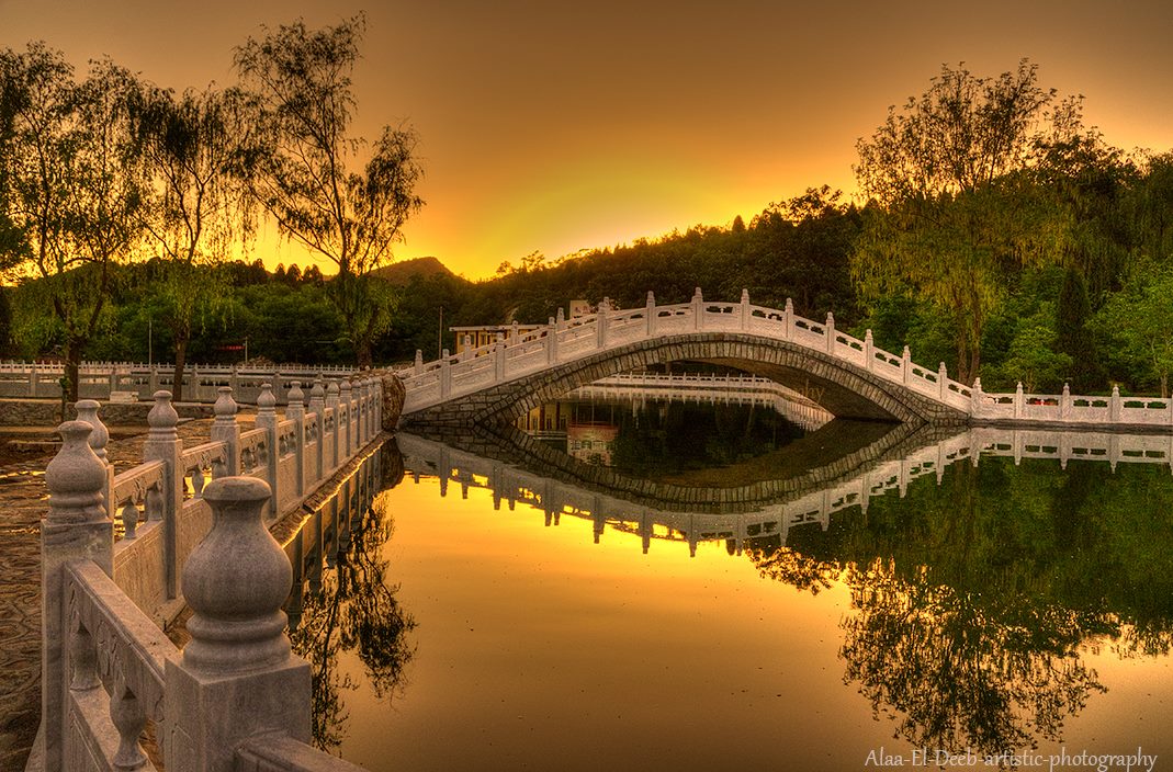 Amazing Sunset In Beijing