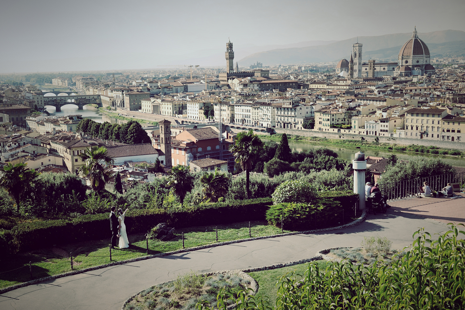 Amazing view from Piazzale Michelangelo.