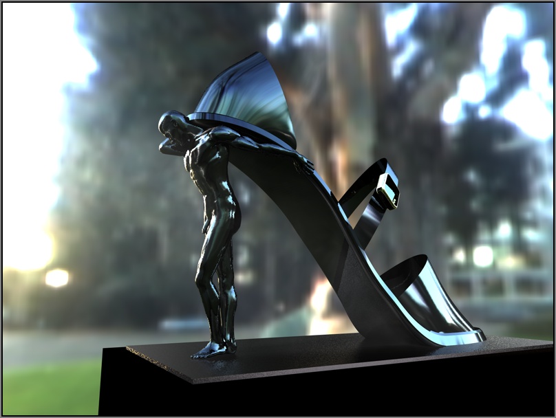 Amazon High Heel von Manfred Reinisch