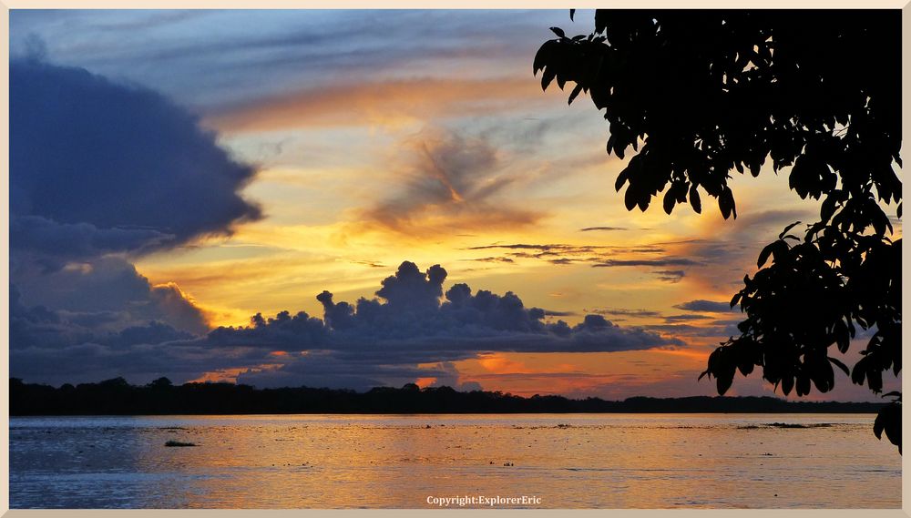 Amazonas 6 Sonnenuntergang am Amazonas........