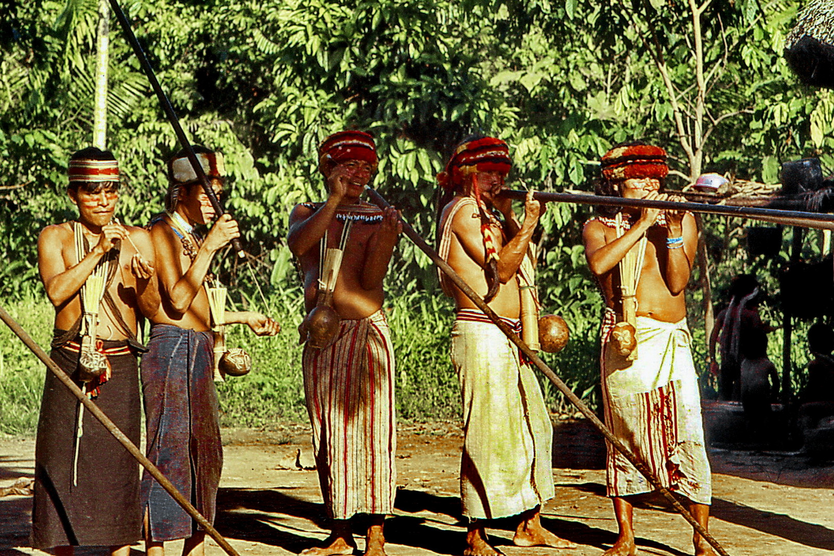 Amazonas, Blasrohr Training