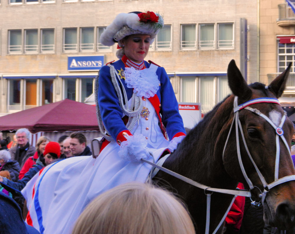 Amazone der Bonner Stadtsoldaten