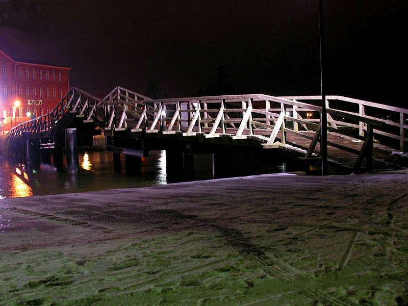 Amazonenbrücke in Wolgast