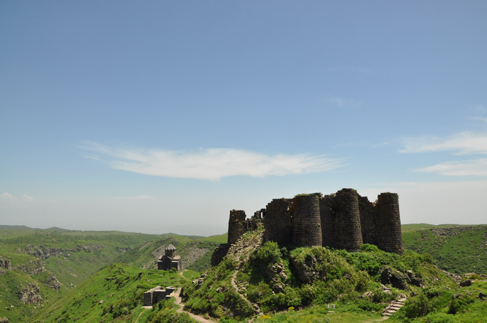 Amberd (Armenien, 9-te Jahrhundert).