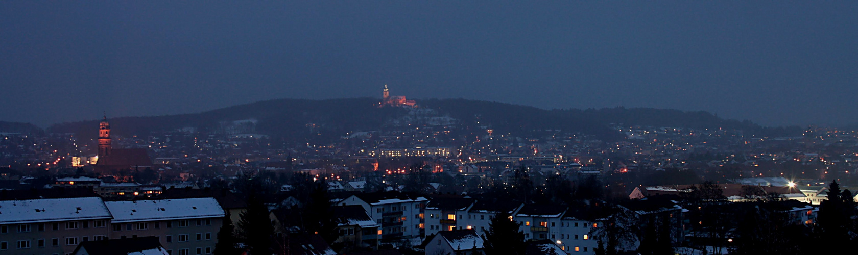 Amberg bei Nacht