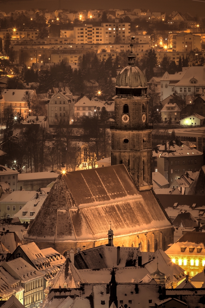 Amberger Altstadt im Winter