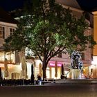 Amberger Marktplatz mit Hochzeitsbrunnen 