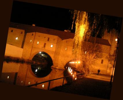 Amberger Stadtbrille bei Nacht