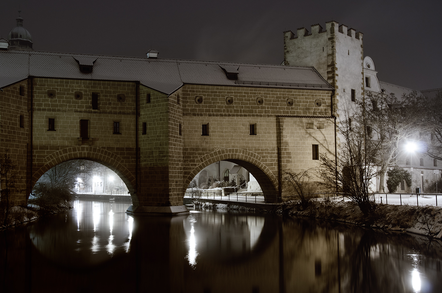 Amberger Stadtbrille im Winter