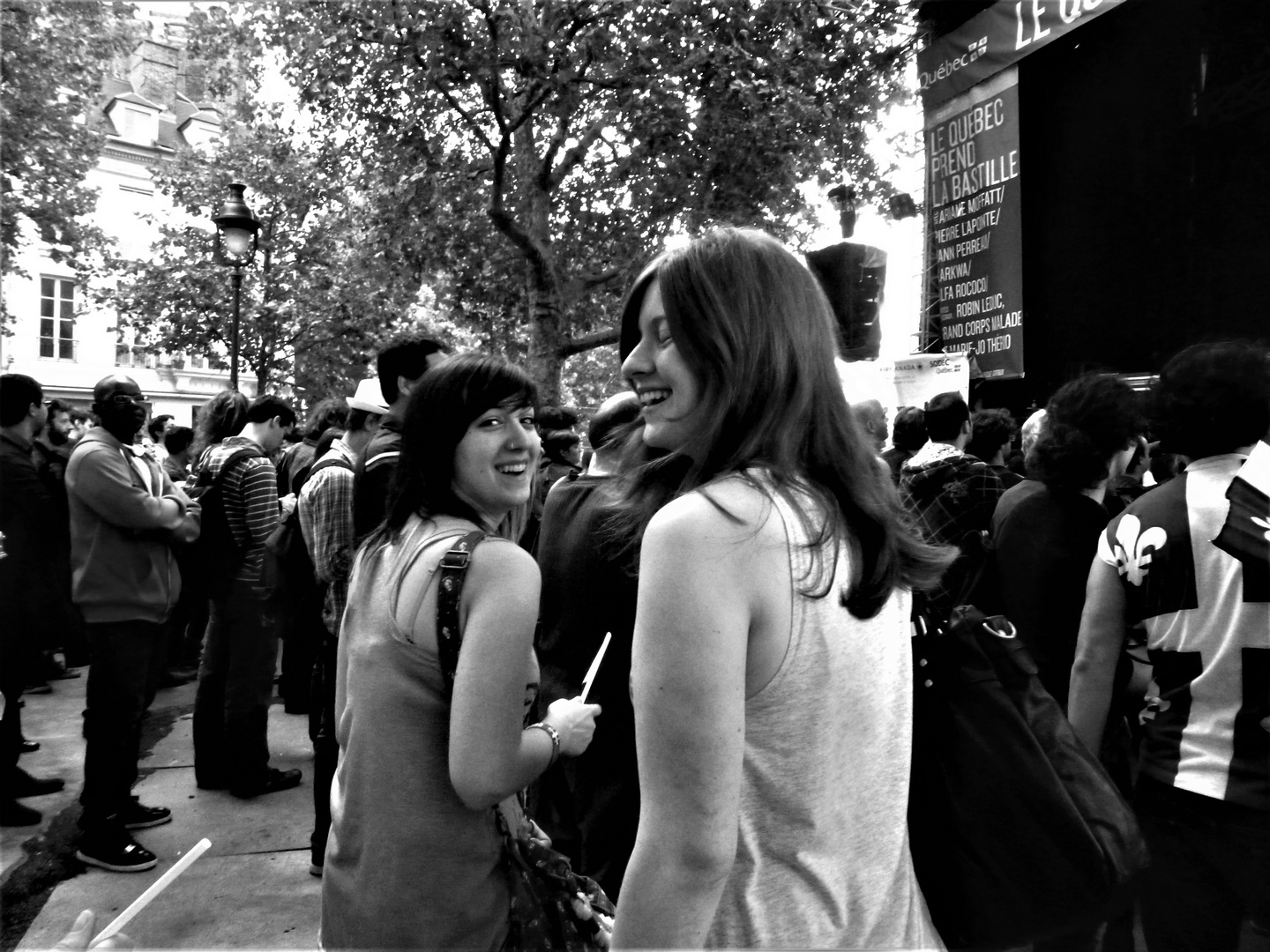 Ambiance à la fête de la musique à Paris