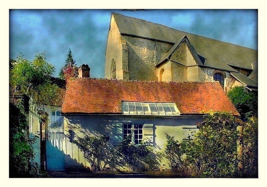 Ambiance de charme dans un village de l'Oise