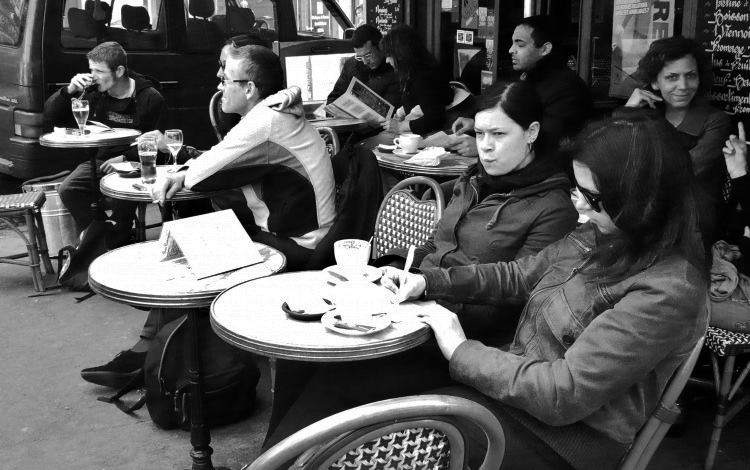 Ambiance en terrasse à Paris