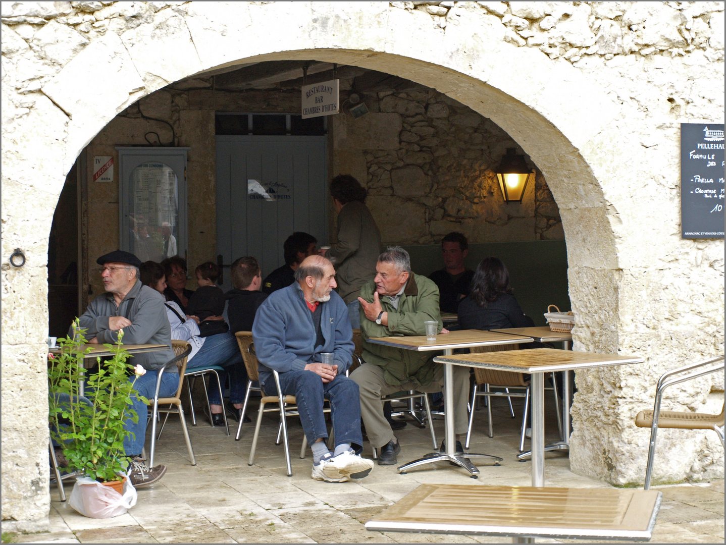 Ambiance gersoise en terrasse