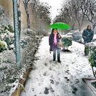 Ambiance hivernale à Saint-Mandé dans le Val de Marne