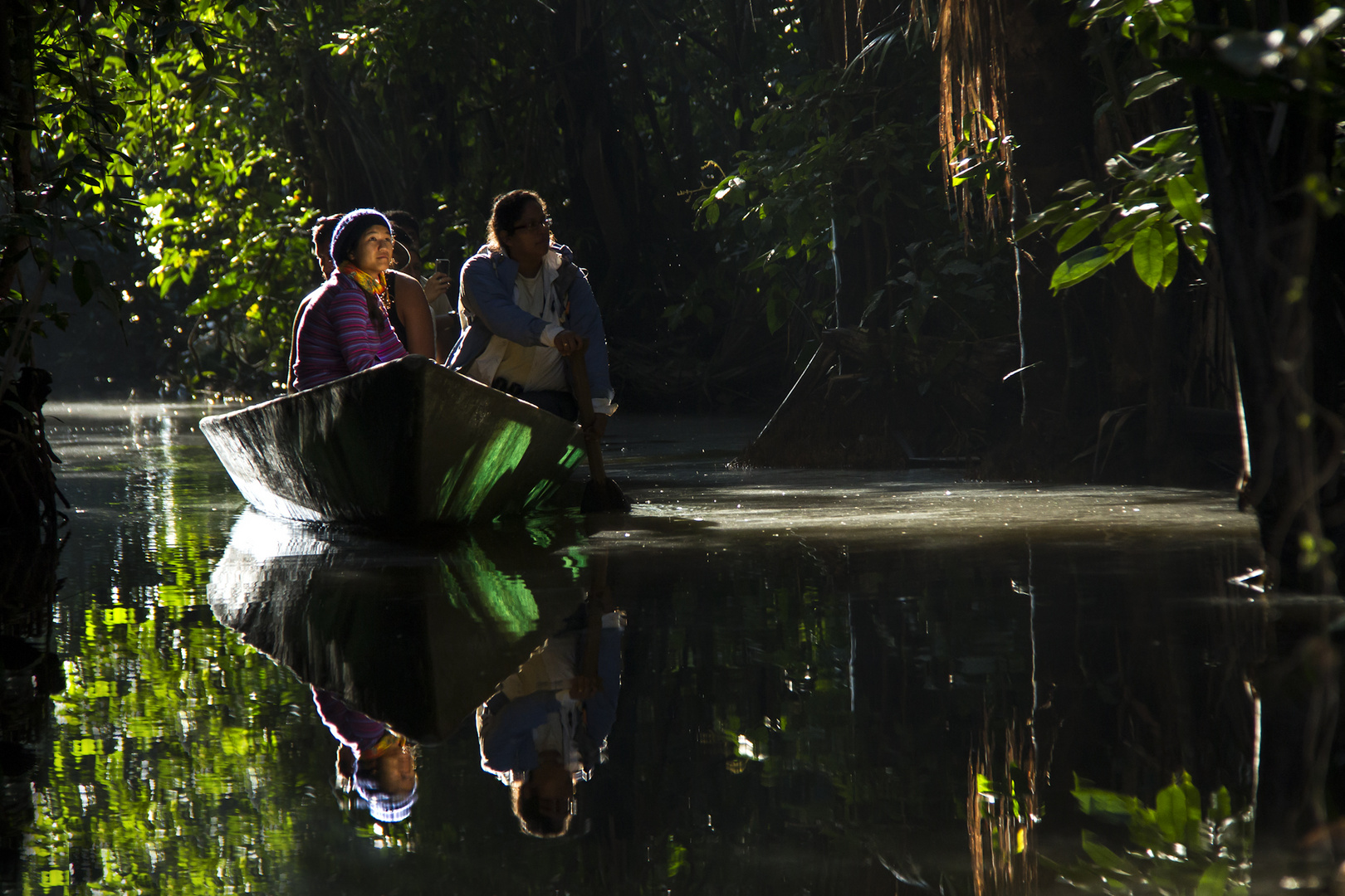 Ambiance magique en Amazonie