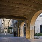 Ambiance sereine à la bastide de La Romieu - Gers - Ruhige Stimmung in der Bastide von La Romieui