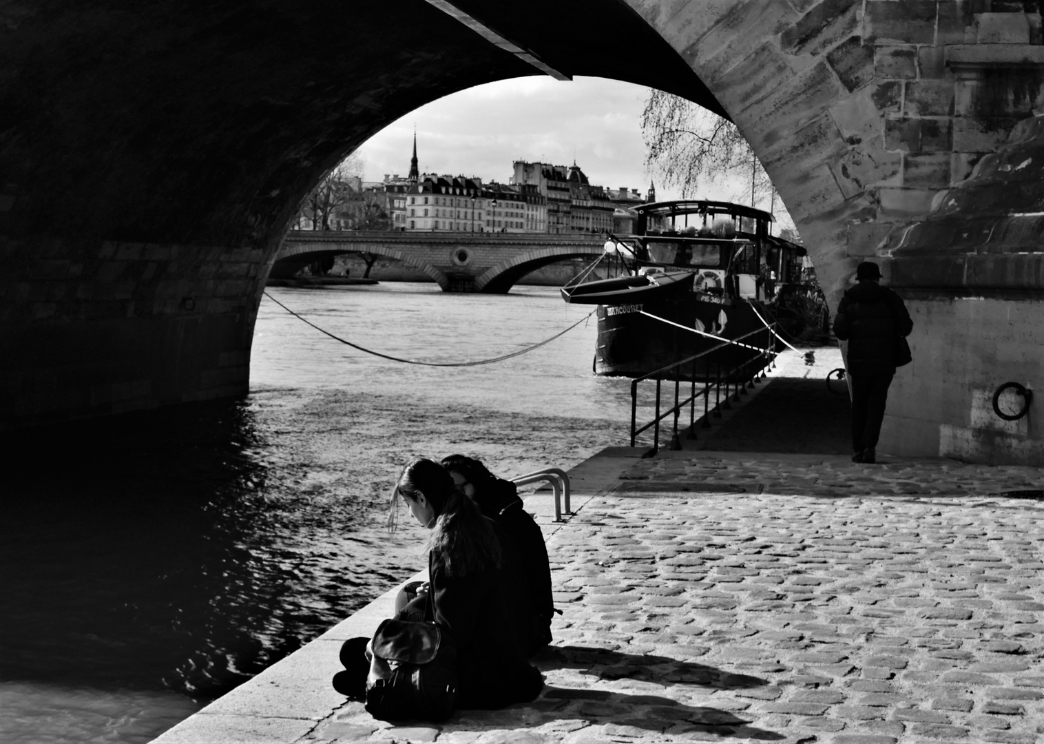 Ambiance sur les bords de la Seine