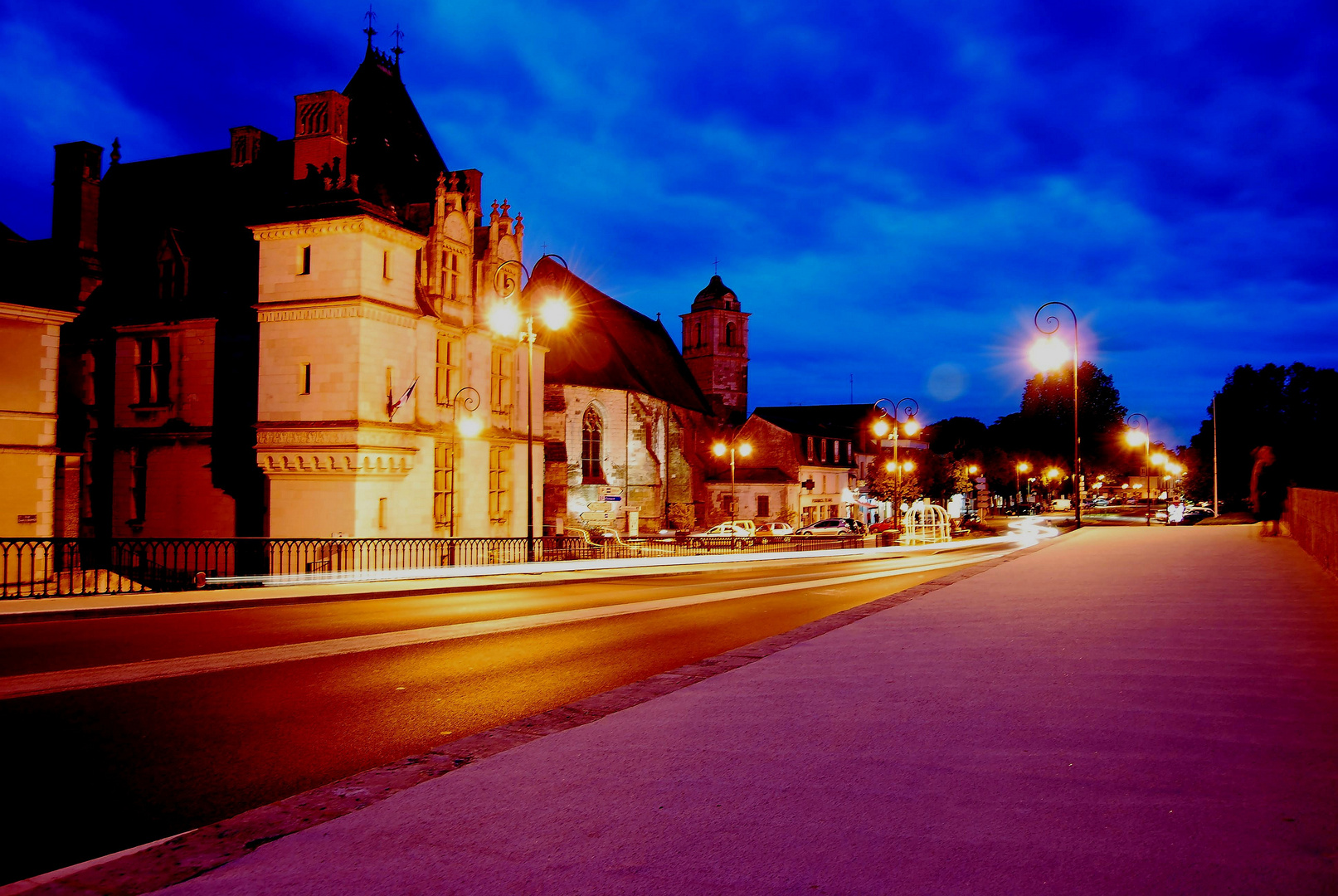 Amboise by Night