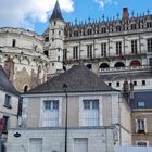 Amboise - vue sur le château 