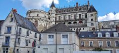 Amboise - vue sur le château 