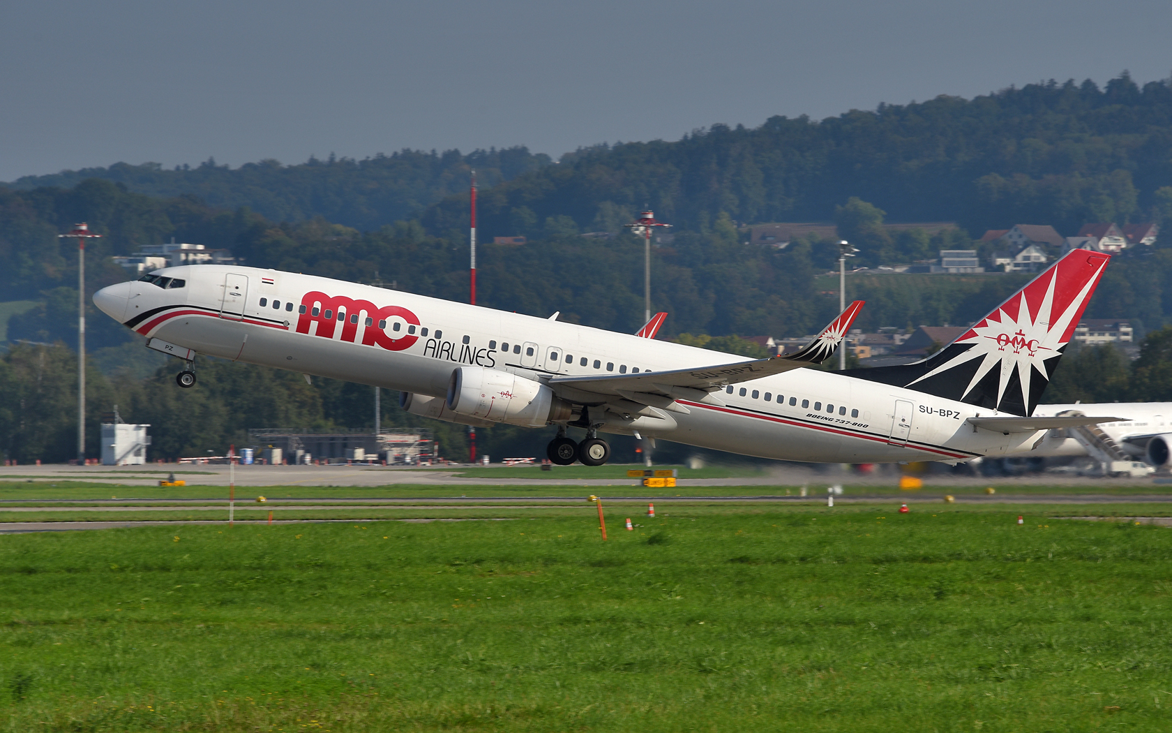 AMC Airlines Boeing 737-800 SU-BPZ 