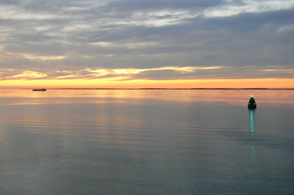 Ameland - Abends am Watt