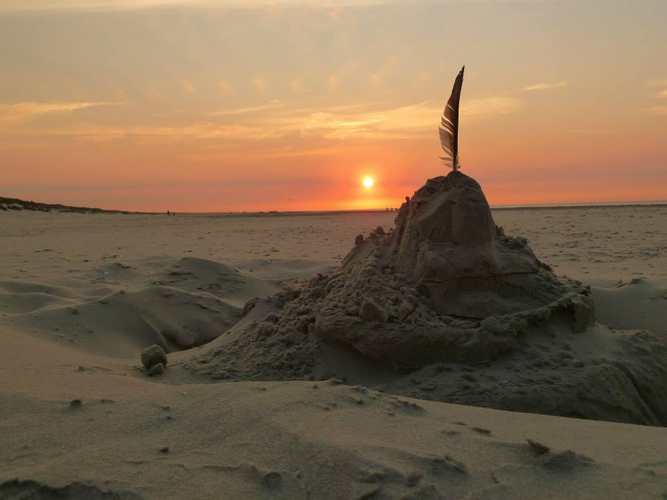 Ameland - Sonnenuntergang am Strand