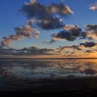 Ameland - Sonnenuntergang am Wattenmeer