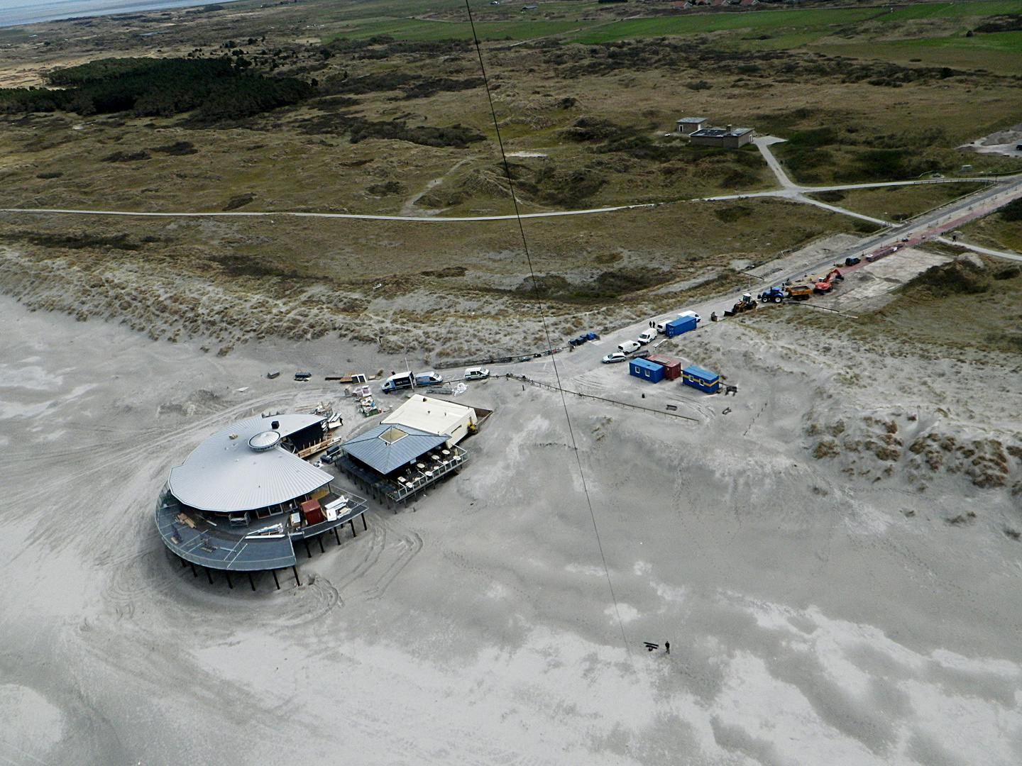 Ameland von oben; KAP-Luftaufnahme