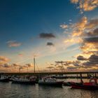 Amelander Hafen am Morgen