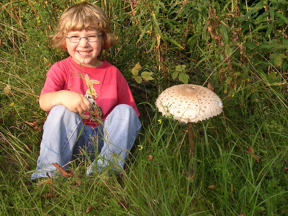 Amelie mit Pilz