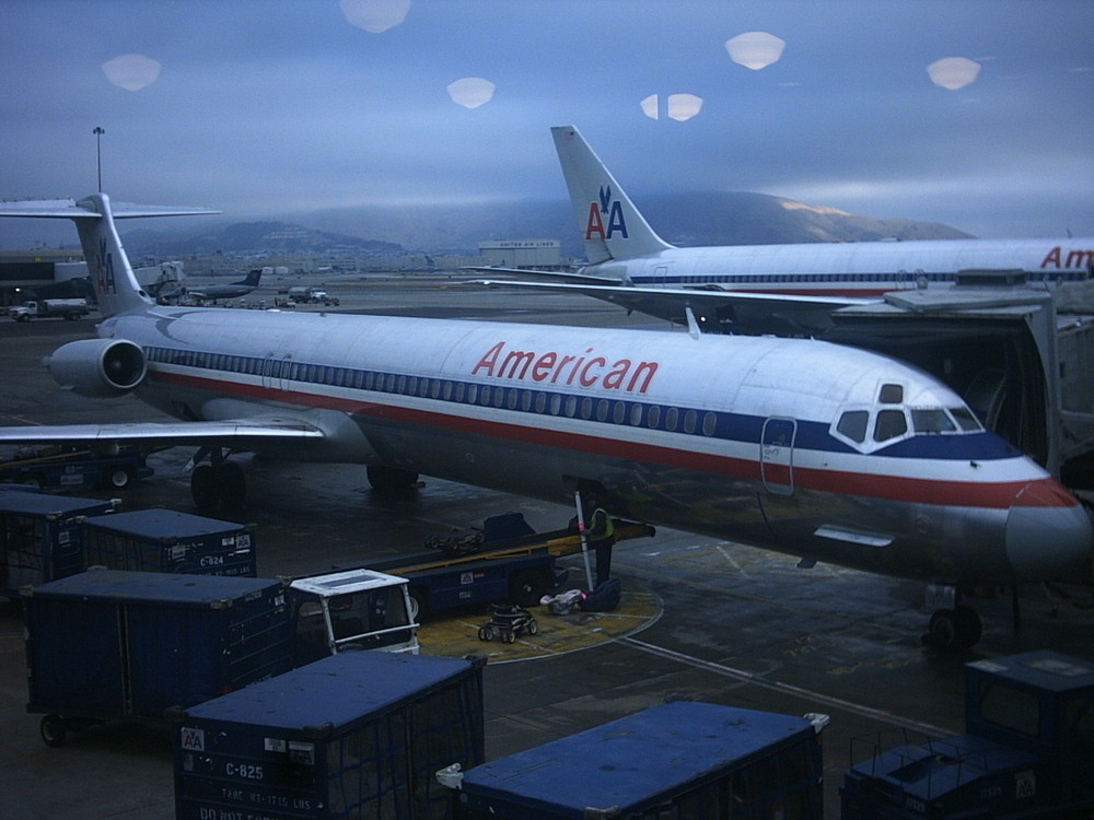 American Airlines in San Francisco