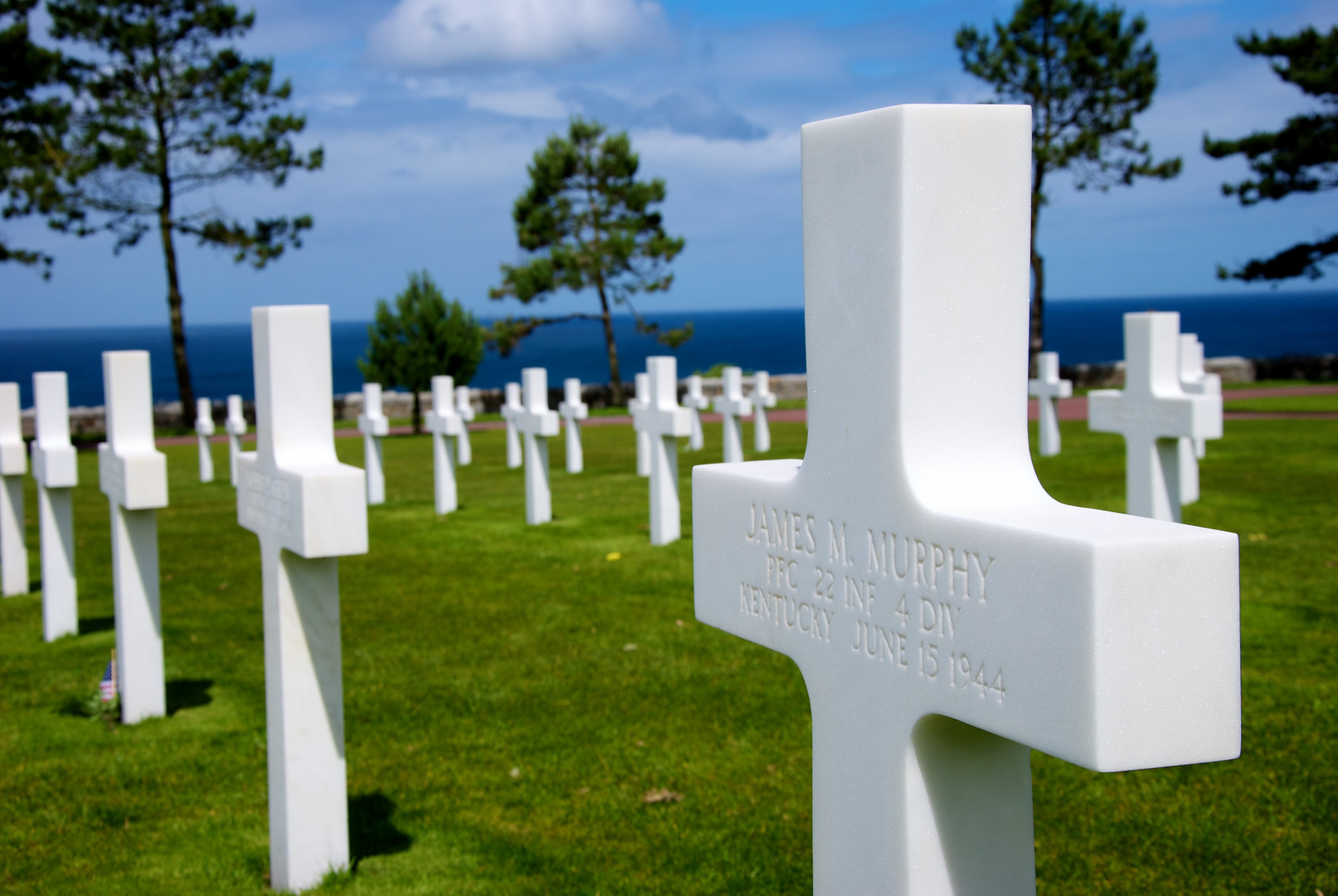 American Cemetery and Memorial in Normandy