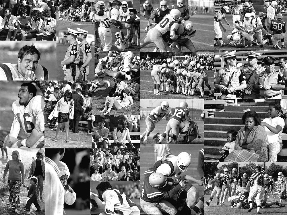 American Football 1969 Collage 1