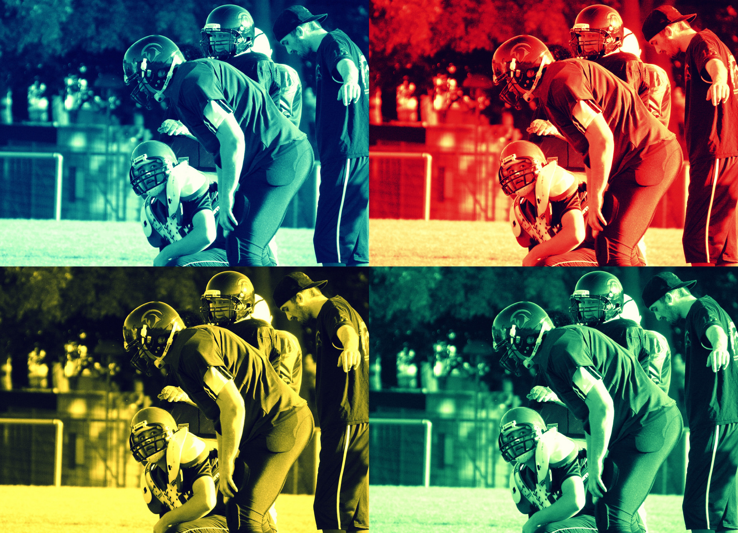 American Football - colored