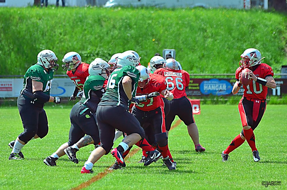 american football - crailsheim hurricanes vs muehlheim shamrocks 01