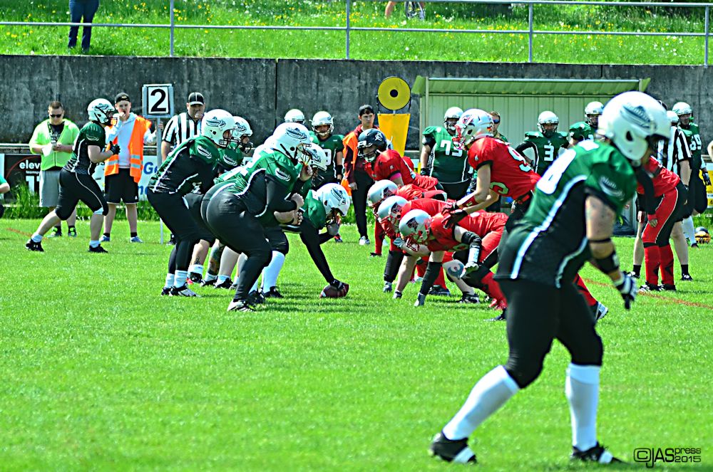 american football - crailsheim hurricanes vs muehlheim shamrocks 04