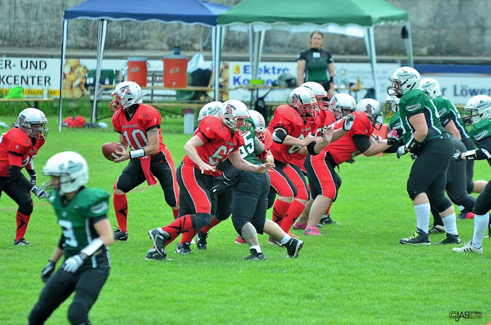 american football - crailsheim hurricanes vs muehlheim shamrocks 06