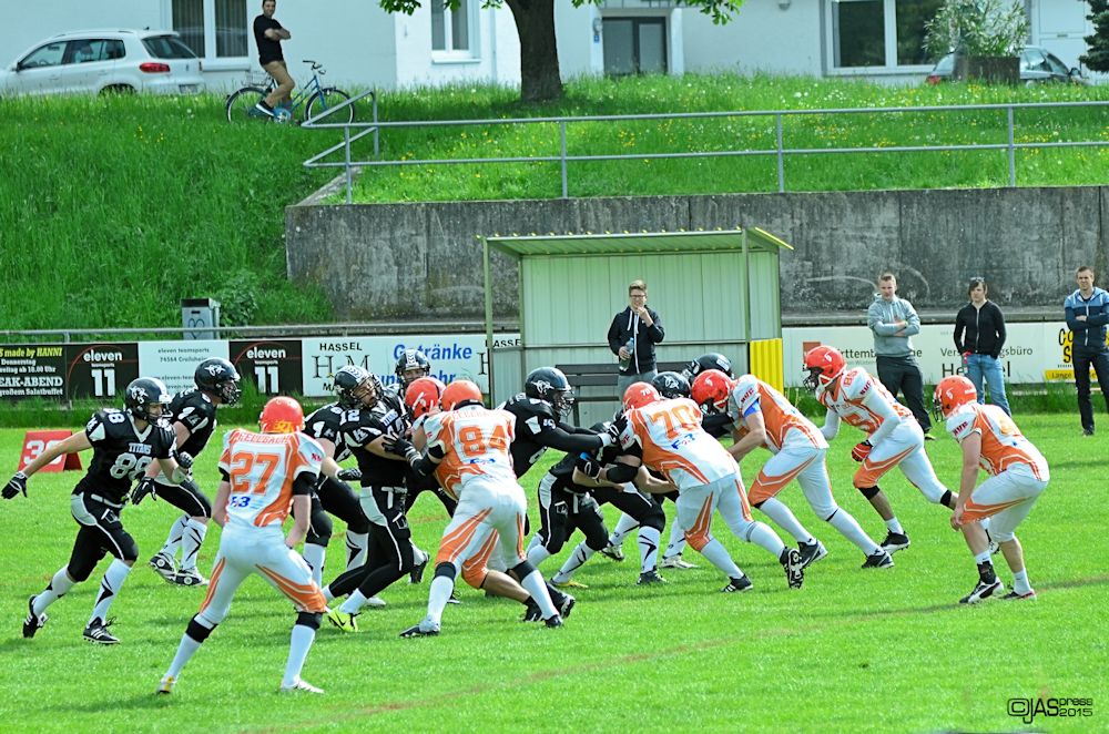 american football - crailsheim titans vs fellbach warriors 03