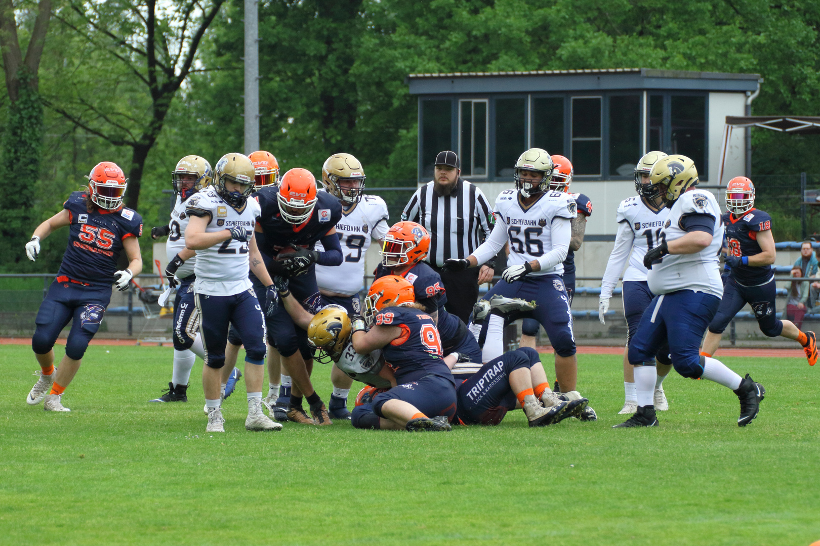 American Football ein Spiel in der Verbandsliga NRW West