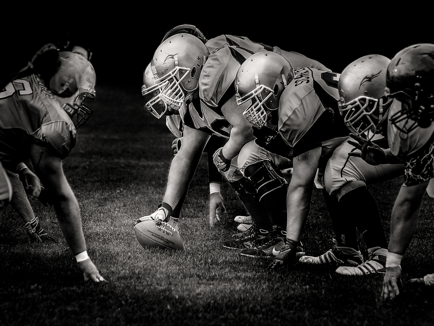 American Football - Line of Scrimmage