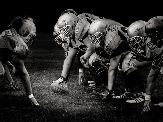 American Football - Line of Scrimmage