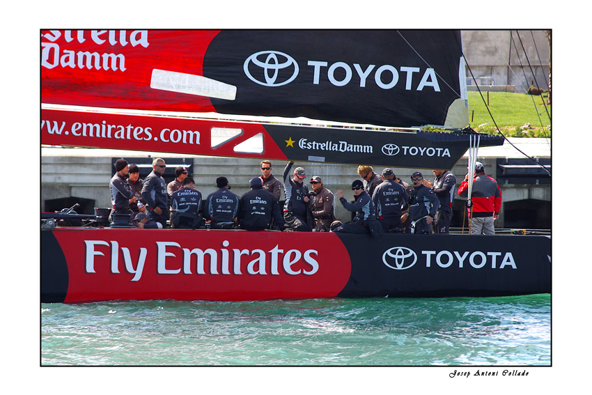 America's Cup Teams - Fly Emirates