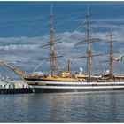 Amerigo Vespucci im Hafen von Island - Reykjavík